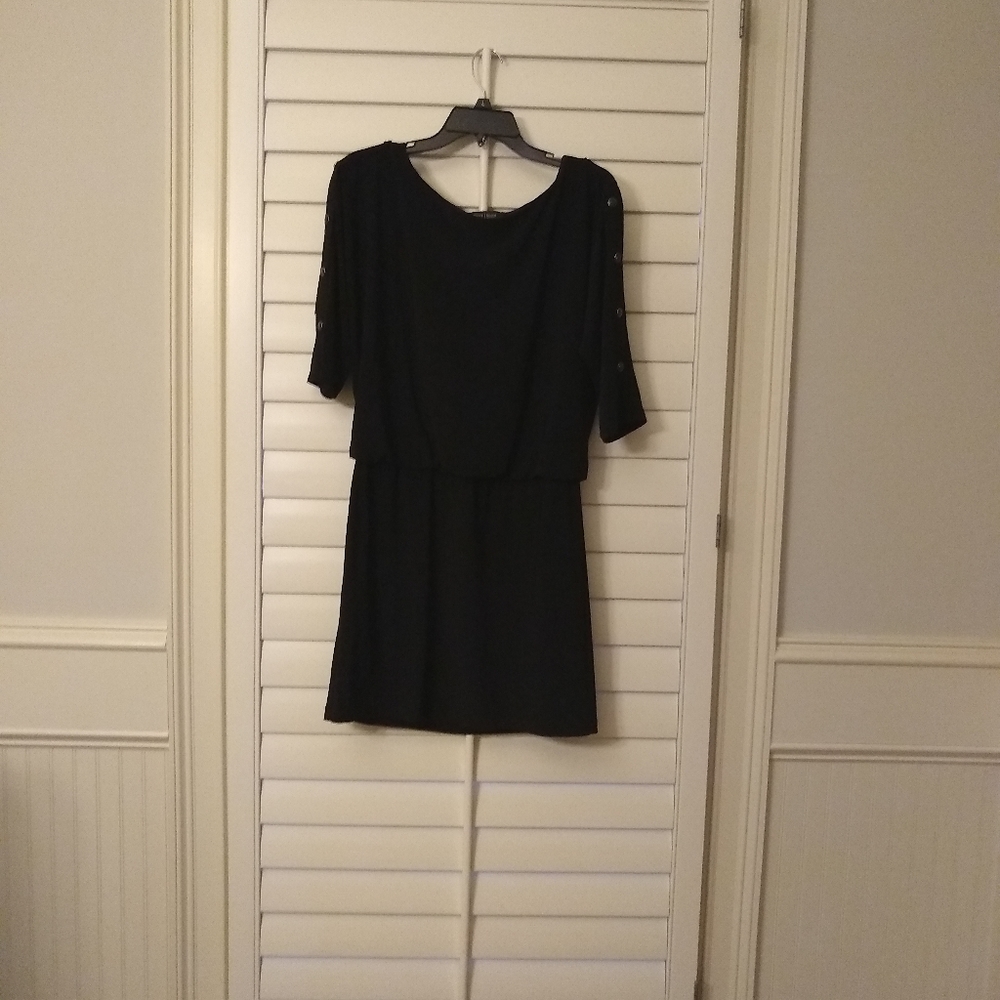 WHBM black dress, size S